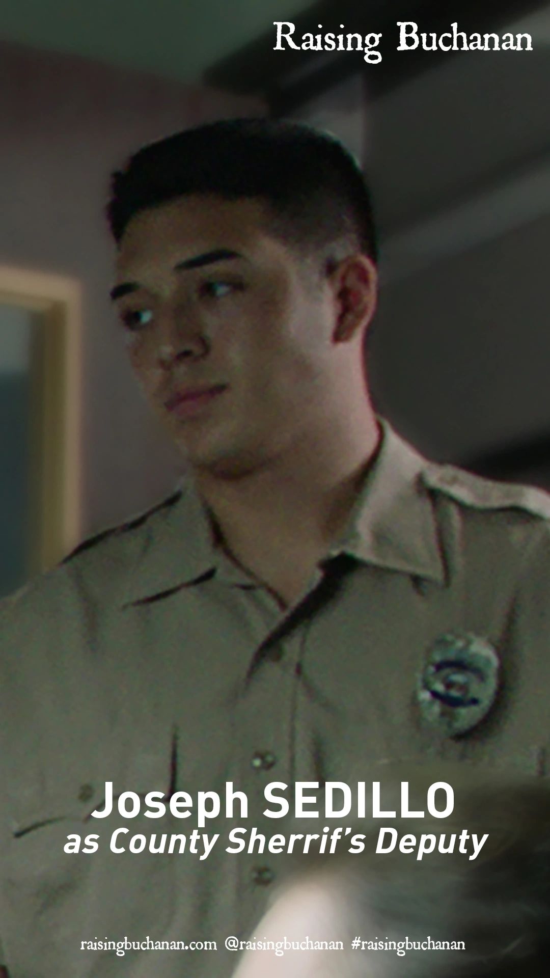 Joseph Sedillo as the County Sheriff's Deputy